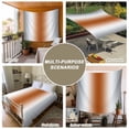 thumbnail image 6 of Gray Orange Tapestry for Bedroom Wall Hanging Tapestry, Modern Gradient Geometric Ceiling Backdrop Tapestries Poster Blanket Wall Decor for Teens Room Living Room Dorm 59" x 90", 6 of 8