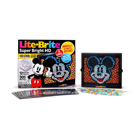 Lite-Brite Disney 100! LED Max HD Special Edition