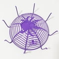 thumbnail image 3 of 2-Pack Halloween Spider Web Candy Baskets and Fruit Plates – Spacious, Durable, and Vibrant Party Serving Platters, 3 of 7