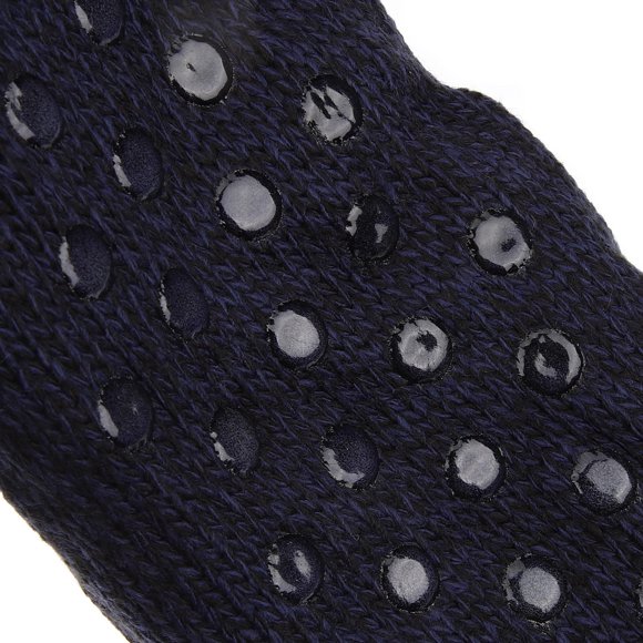 unbranded 1Par Calcetines Negros De Para Con Agarre Ideal Para Interiores