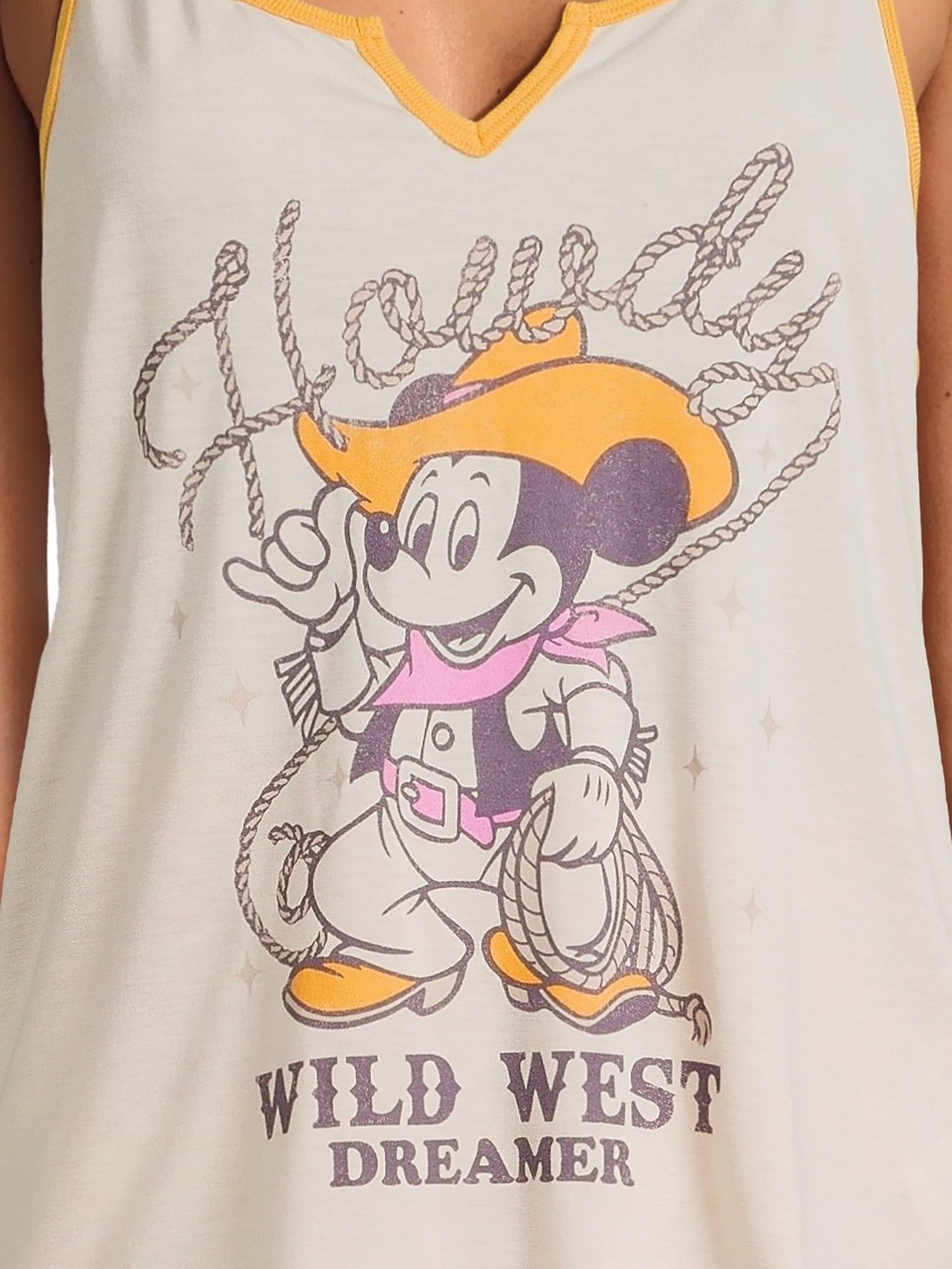 Disney Mickey Mouse Women's Tank Top and Shorts Pajama Set, 2-Piece, Sizes XS-3X