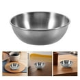 thumbnail image 3 of 6pcs Small Stainless Steel Bowls Mini Prep Bowl Soy Sauce Dish Dipping Sauce Cups Reusable Metal Ramekins Silver, 3 of 8