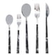 thumbnail image 1 of Cubiertos de cubiertos de cubiertos de cubiertos de acero inoxidable 5pcs Cutter Fork Spoon Utensilios, 1 of 6