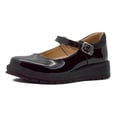 thumbnail image 4 of Zapato Escolar Niña Yuyin Piel Charol Negro De Hebilla 18-26 negro 18, 4 of 9