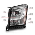 thumbnail image 4 of ANZO USA 111536 Projector Headlight Fits select: 2015-2019 GMC YUKON, 2015-2019 GMC YUKON XL, 4 of 6