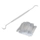 thumbnail image 4 of Selección dental, 120 piezas Raspador dental de doble punta Herramientas dentales Calidad de nivel superior, 4 of 5