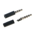 thumbnail image 3 of 10x Gold Plated 4 Pole 3.5mm Male Stereo Earphone Headphone Jack Plug Soldering, 3 of 12