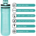 thumbnail image 2 of Opard Sports Water Bottles 20 Oz BPA Free Leak Proof Tritan Plastic Bottle Flip Top, 2 of 7