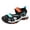 Orange, variant on Ymyiu Youth Sandals Boys Toddler Buckle Sandals Open Toe Water Sandal with Adjustable Back Strap for Boys Girls Size 5(Green, Big Kids 5)