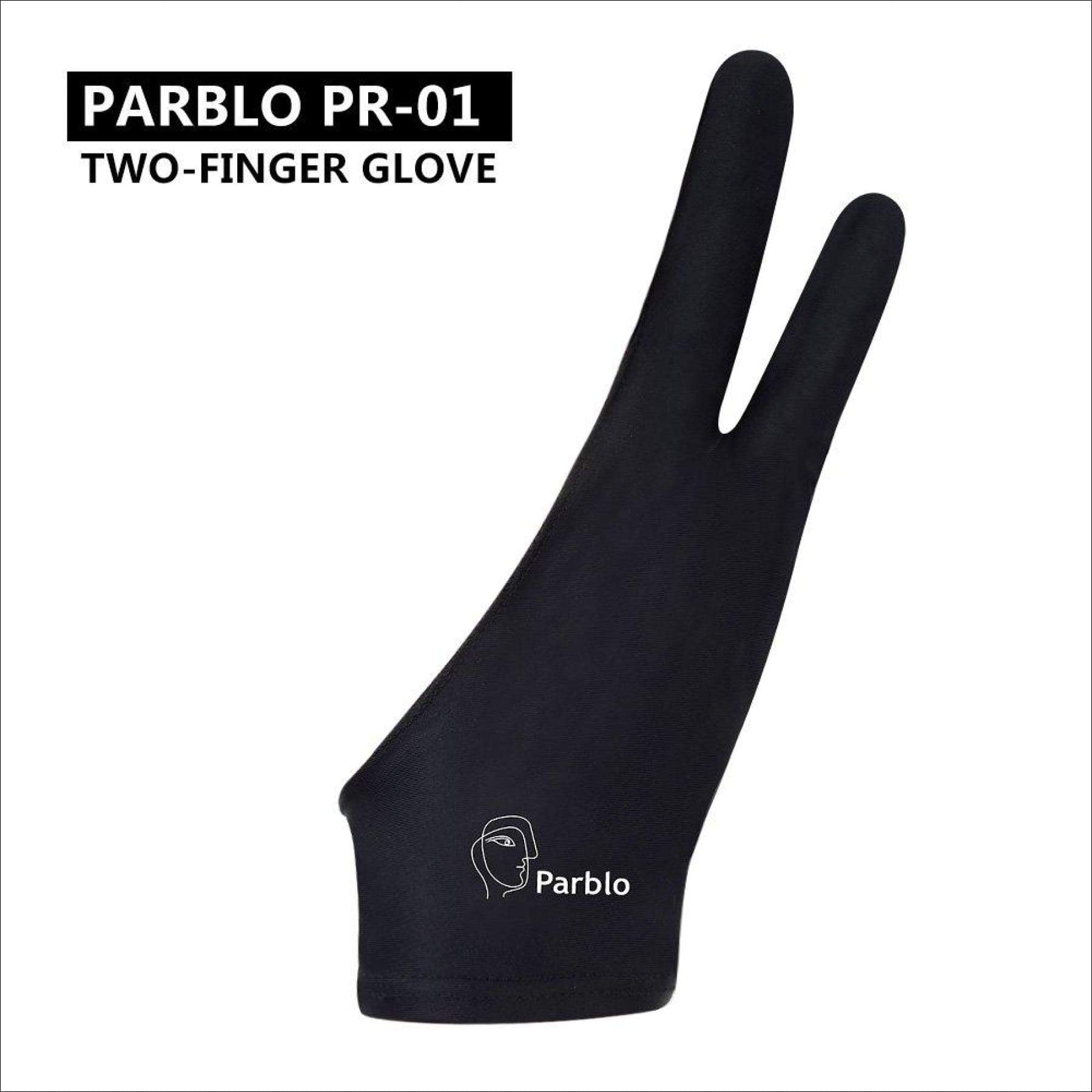 Pro Two-Finger Glove For Art Design Drawing Light Box Copy Tablet Pad 