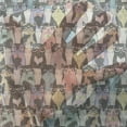 thumbnail image 3 of Funny Cartoon Tulle Curtains with Rod Pocket, Theme of Playful Hipster Cats with Glasses Colorful Dotted Designed Print, Sheer Drape for Wedding Party 2 Panels, 7 Sizes, Multicolor, by Ambesonne, 3 of 3