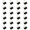 thumbnail image 6 of 24Pcs Stainless Steel Foldback Clip Long Tail Clip Heavy Duty Binder Paper Clamp, 6 of 6