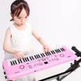 thumbnail image 3 of Piano eléctrico profesional 61 teclas Teclado de piano electrónico Instrumento musical Hugtrwg  Para estrenar, 3 of 9