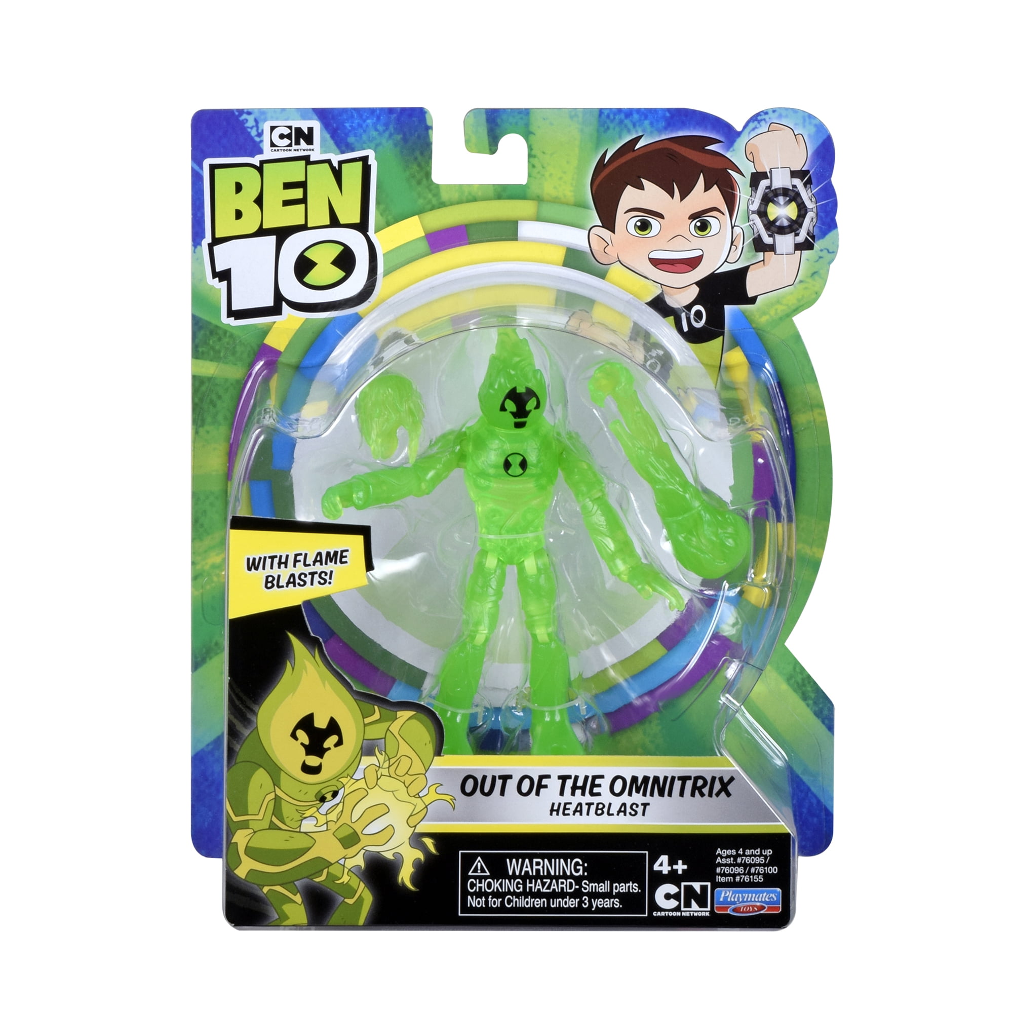 Omnitrix Action Figures for Children, Aliens Heatblast, Modelo