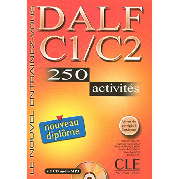 Pre-Owned DALF C1/C2: 250 Activities [With Booklet and MP3] (Paperback) 2090352337 9782090352337