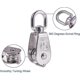 thumbnail image 3 of Pack of 12 M15 304 stainless steel pulleys with metal cable, 3 of 5