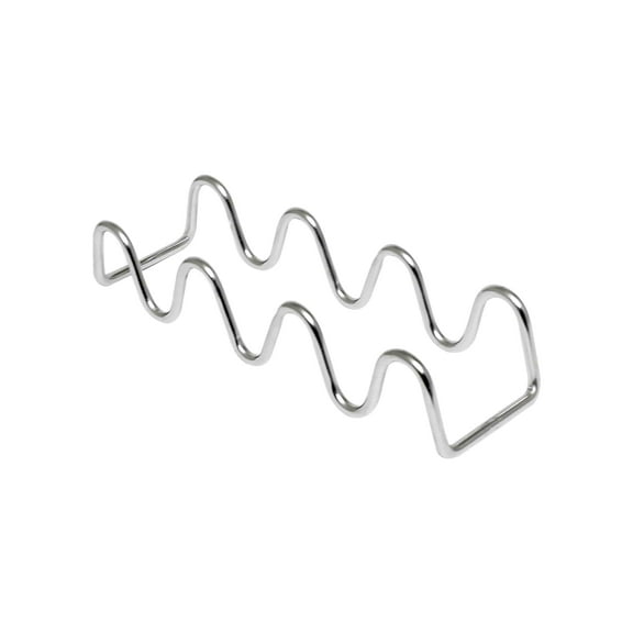 Excellante 3-4 wire taco wire holder, stainless steel, comes in each