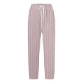 thumbnail image 4 of Jxximdong Pants for Women Women's Printed Everyday Casual Drawstring Pants Pink S Trousers, 4 of 4