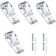 thumbnail image 1 of 4 Sets Roman Blind P Clip,for Blinds With 4 Screws And 4 Plastic Pillars SXQ, 1 of 4