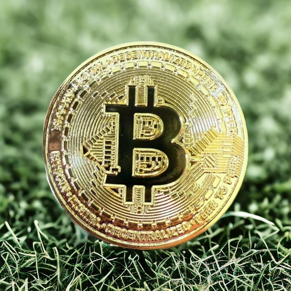 Bitcoin Magnetic Golf Ball Marker – Crypto Golf Accessory