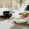 thumbnail image 2 of Kook Dinnerware Set, 12 Piece Service for 4, Ceramic White, Cambridge Classics, 2 of 3