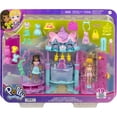 thumbnail image 6 of Polly Pocket Glam It Up Style Studio Playset with 2 Dolls, Color Change and 19 Accessories, 6 of 6