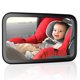thumbnail image 1 of Espejo retrovisor para asiento trasero de cochecito de bebé, espejo retrovisor para asiento trasero de niño, espejo retrovisor para coche, espejo retrovisor para bebé, color negro, a prueba, 1 of 5