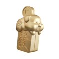 thumbnail image 4 of Hucha de cerdo Mahjong con forma de cerdo, adorable adorno decorativo, hucha para Oro, 4 of 9