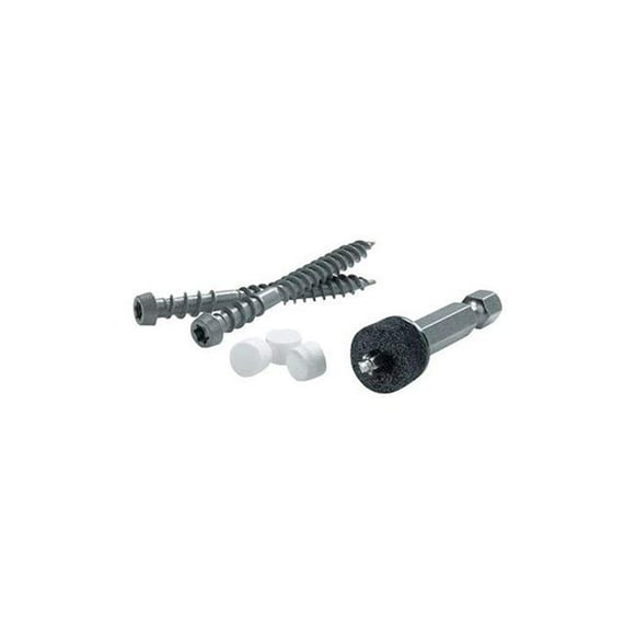 No. 9 x 2 in. Square Head Carbon Steel Trim Screw, 75 Per box