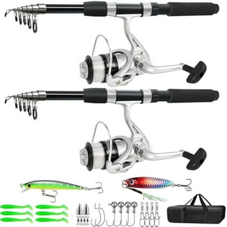 Daiwa Carbon Case Travel Spinning Rod and Reel Combo Kit