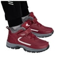 thumbnail image 6 of Mepaouo Hiking Boots Women Lace-Up Arch Support Walking Boots Winter Warm Casual Work Booties, 6 of 6