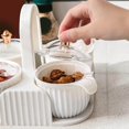 thumbnail image 1 of tredstone Seasoning Box Seasoning Spice Box Portable Handle for Rrestaurant Sugar White, 1 of 9