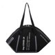 thumbnail image 3 of Bolsa de mascarilla para mujer CHAO 2 piezas bolsa de hombro gran capacidad lona negra (L + S), 3 of 5