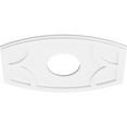 thumbnail image 2 of 26"W x 17 3/8"H x 7"ID x 14"C x 1"P Kailey Architectural Grade PVC Contemporary Ceiling Medallion, 2 of 11