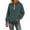 Blackish Green, variant on Breezora Contemporary Women Quarter Zip Hoodie Pullover Soft Casual Streetwear Style Lightweight Comfortable Top with Front Pockets L Size Blackish Green