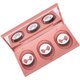 thumbnail image 4 of 3 pares de pestañas postizas extensiones de pestañas esponjosas mujeres pestañas postizas accesorios de maquillaje, 4 of 5