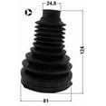 thumbnail image 2 of Febest BOOT INNER CV JOINT KIT 81X124X24.8 # 1915-E60T OEM 31607570270, 2 of 2