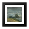 thumbnail image 2 of Ľudovít Čordák 20x20 Black Modern Framed Museum Art Print Titled - Country with Hornad (1905-1910), 2 of 5