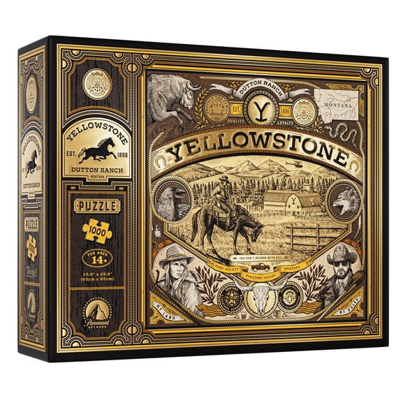 Jigsaw Puzzle Theory11 Yellowstone, 1000 piezas, oficial