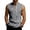 Dark Gray, variant on Men's Breathable Summer Sleeveless Muscle Tank Top Relaxed Fit Pull String Design Casual Shirt Mens Sleeveless Tee Shirts