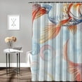 thumbnail image 2 of ONETECH Goldfish Shower Curtain Set Chic Modern Bathroom Decor with Hooks 60x72, 2 of 7