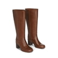 thumbnail image 4 of DREAM PAIRS Women's Knee-High Boots, Square Toe Chunky Block Heel Tall Boots, Fashion Dressy Boots for Fall and Winter, 4 of 6