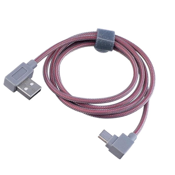 Cable adaptador de carga y sincronización de datos USB tipo C de 3,3 pies Oro rosa
