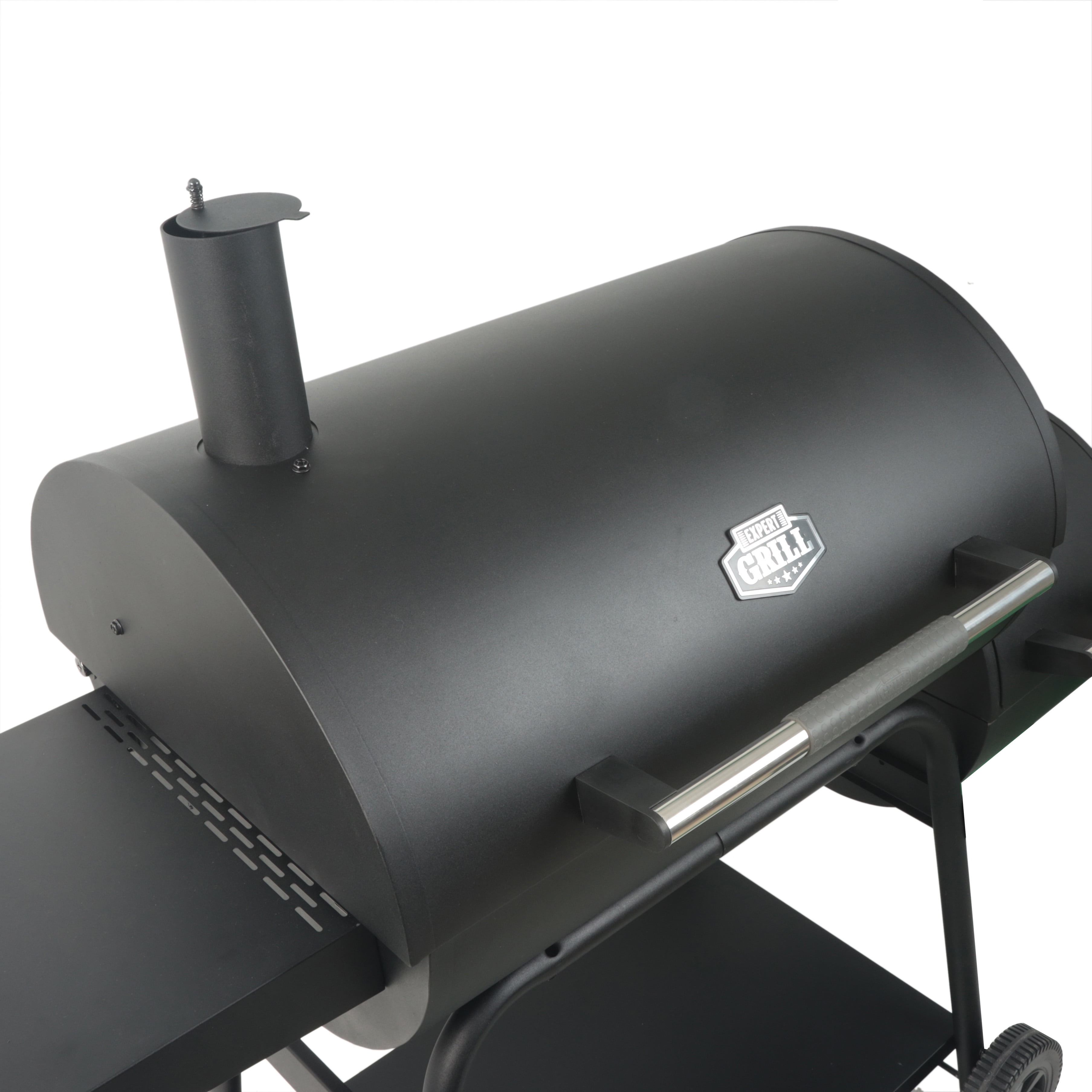 Expert Grill 28 Offset Steel Charcoal Smoker Grill with Side Firebox Black New in Kosovo at 157 Rating 5