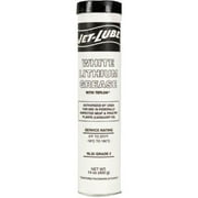 White Lithium Grease, with PTFE, 14 oz, Can Pack of 30
