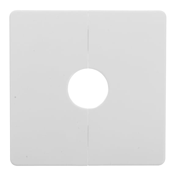 FRCOLOR Peel and Stick Wall Tiles Banner Wall Hole Blocking Cap 8.70X8.70X0.70CM White