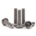 thumbnail image 1 of M6 x 10 mm (50 PCS) Tornillo de cabeza redonda plana Acero inoxidable 304 Acabado brillante Pernos de conexión de rosca completa Tornillos para muebles Tornillos para impresora 3D, 1 of 5