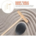 thumbnail image 3 of Miangastore 5 Pcs Petit Râteau en Bois Beige Outil de Jardinage en Plastique, 3 of 8
