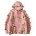 thumbnail image 1 of Pntutb moda mujer Casual felpa invierno cálido manga larga Plaide señoras tops sudaderas Pntutb Pntutb-6098, 1 of 3