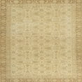 thumbnail image 1 of Ahgly Company Machine Washable Indoor Square Abstract Gold Area Rugs, 6' Square, 1 of 7